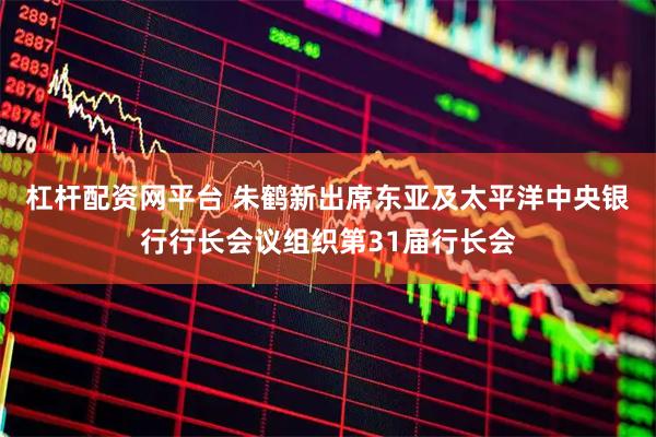 杠杆配资网平台 朱鹤新出席东亚及太平洋中央银行行长会议组织第31届行长会